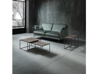 Tavolino moderno con base in metallo Hilary de La Primavera