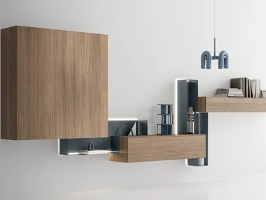 Mensola Aqua in metallo di SantaLucia