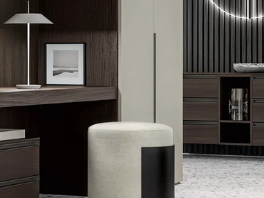 Pouf cilindrico Bellini di SantaLucia