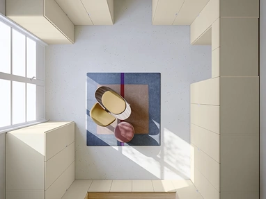 Armadio Concreta N23 di Colombini Casa