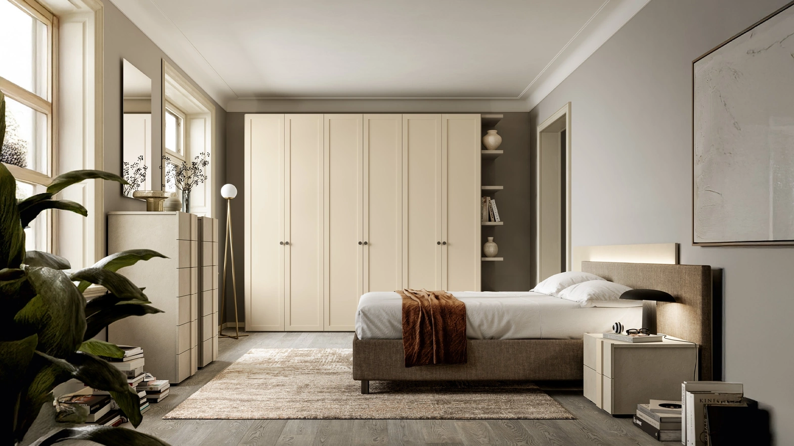 Armadio con ante battenti Senna di SantaLucia