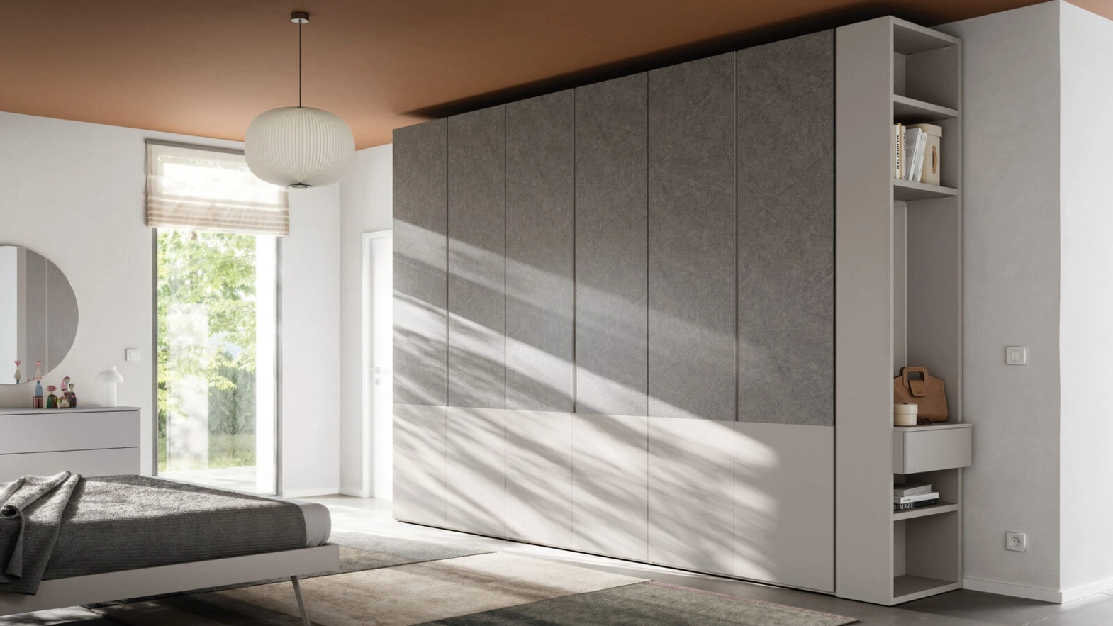 Armadio ad ante battenti Tratto Up 32 di Orme