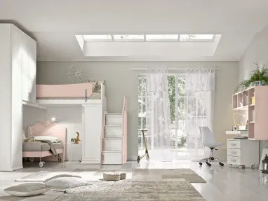 Cameretta a soppalco Arcadia AC023 di Colombini Casa