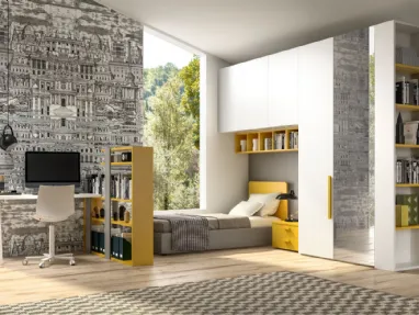 Camera per teenager Room124 di Zg Mobili