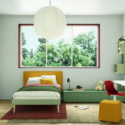 Cameretta componibile Golf C101in melaminico di Colombini Casa