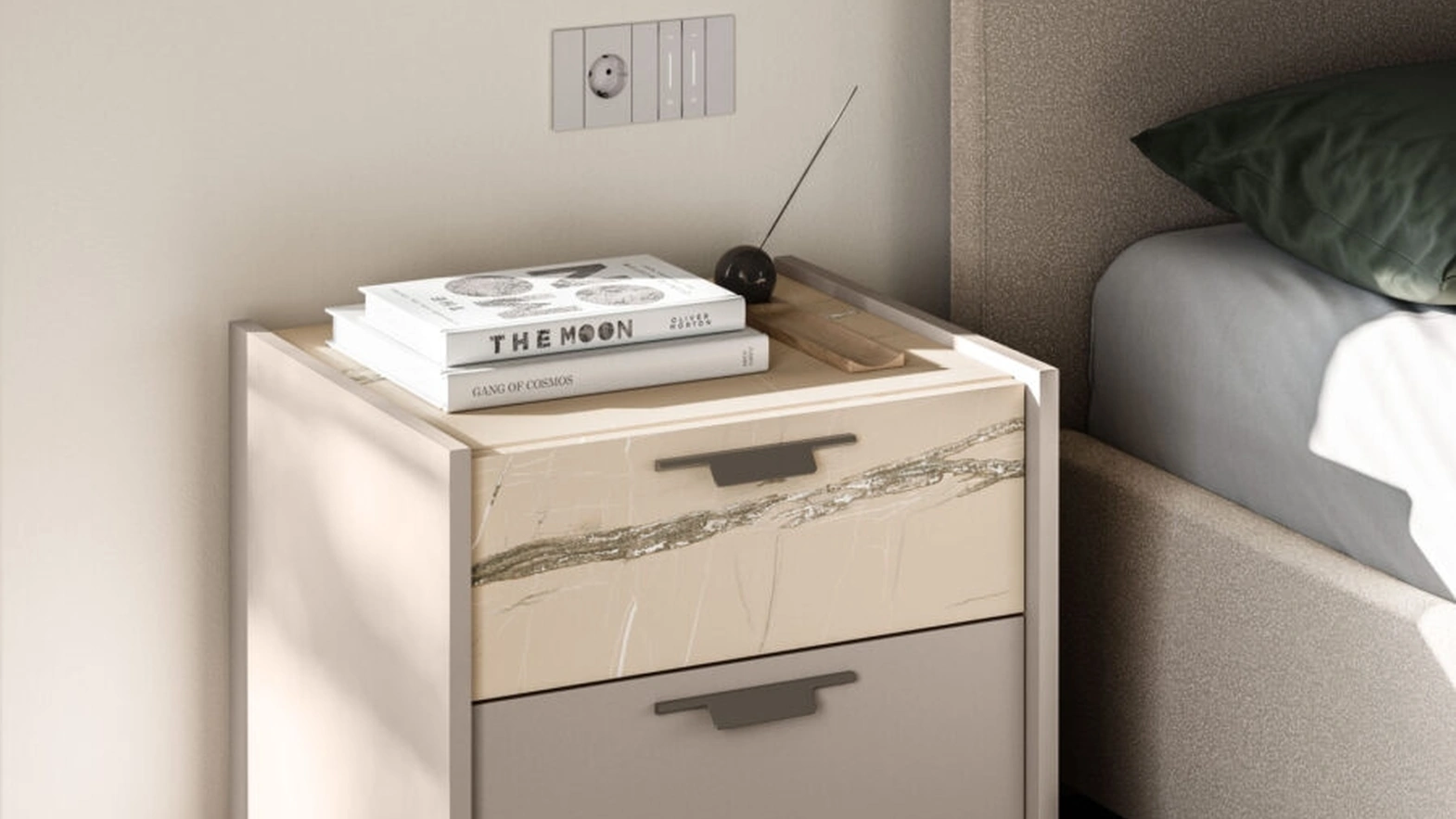 Comodino Patti di Orme