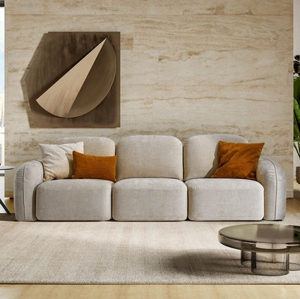 Divano lineare con sedute allungabili Susa di Le Comfort