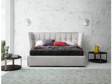 Letto Aspen in tessuto imbottito Le Comfort