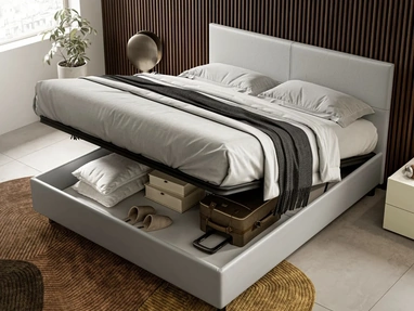 Letto con contenitore Bora di SantaLucia