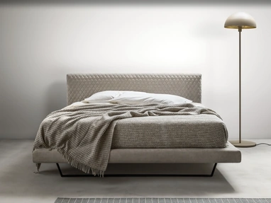 Letto matrimoniale con testiera Tiny di Bside