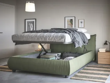 Letto con box contenitore Thika di Cinquanta3