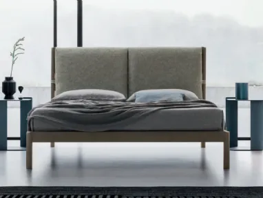 Letto imbottito con testiera Espero di SantaLucia