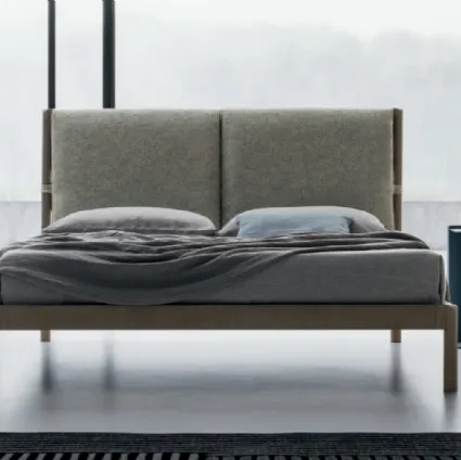 Letto imbottito con testiera Espero di SantaLucia