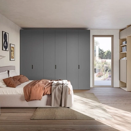 Letto in tessuto Line di Colombini Casa