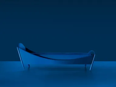 Letto in tessuto Lullaby di Noctis