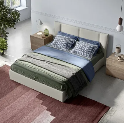 Letto in ecopelle Magic di Mab