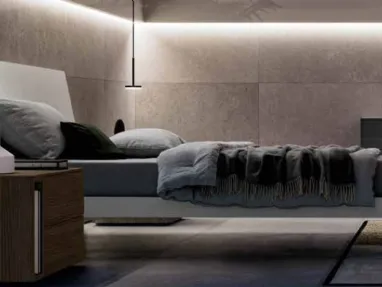 Letto moderno con testiera Levante di SantaLucia
