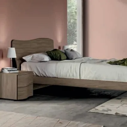 Letto singolo con testiera Paco di SantaLucia