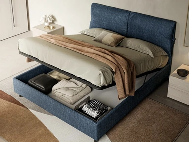 Letto con contenitore Taku di SantaLucia