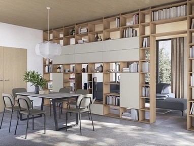 Libreria Infinity L118 di Colombini Casa