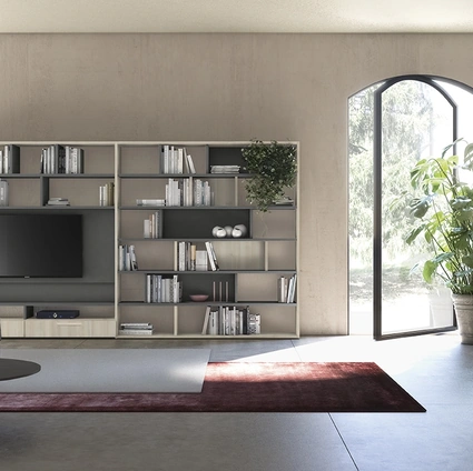Libreria Infinity L124 di Colombini Casa