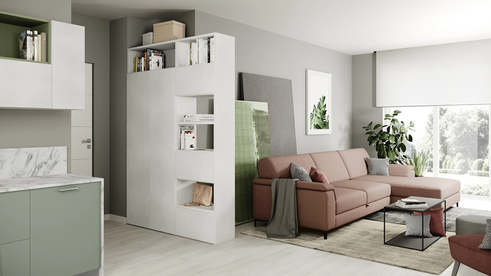 Libreria Volo Infinity A002 di Colombini Casa