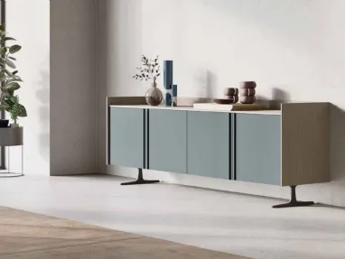 Madia moderna in laccato opaco Tray 02 di Orme