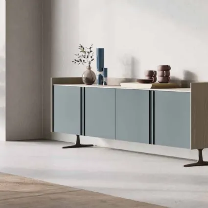 Madia moderna in laccato opaco Tray 02 di Orme