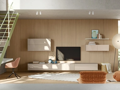 Parete Attrezzata Eclettica EG002 di Colombini Casa