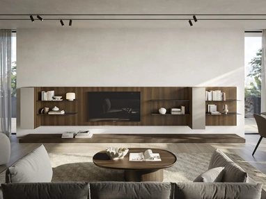 Parete Attrezzata Night & Day L02NS di Colombini Casa