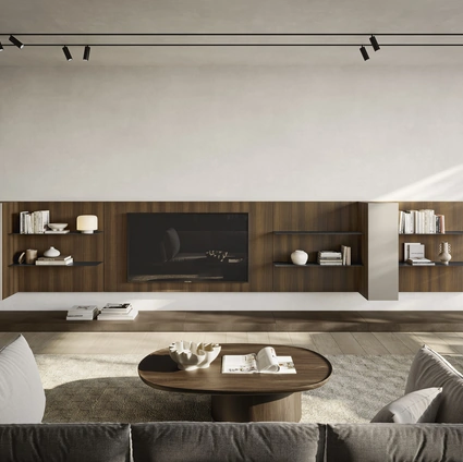 Parete Attrezzata Night & Day L02NS di Colombini Casa