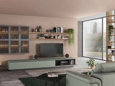 Parete Attrezzata Night & Day L05 di Colombini Casa