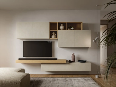 Parete Attrezzata Pratico PTG418 di SantaLucia