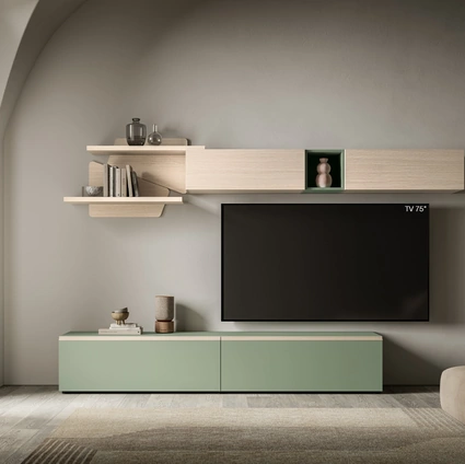 Parete Attrezzata Pratico PTG440 di SantaLucia