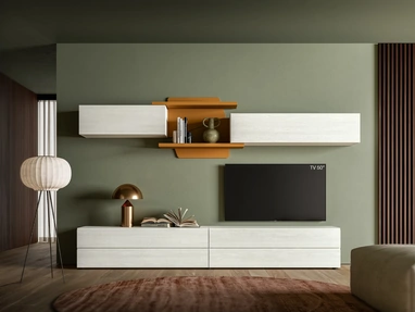 Parete Attrezzata Pratico PTG443 di SantaLucia