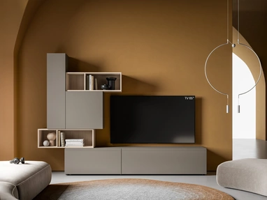 Parete Attrezzata Pratico PTG452 di SantaLucia