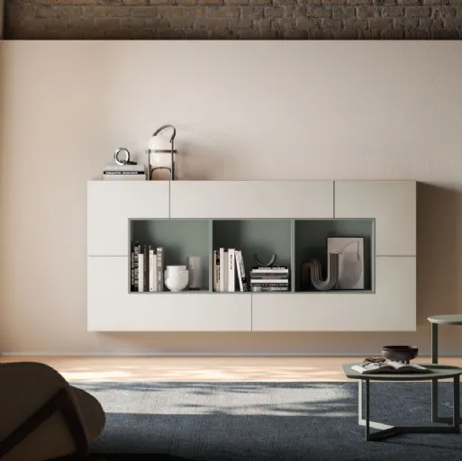 Mobile sospeso Living Time di Arredo3