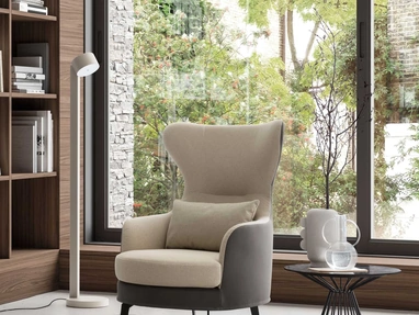 Poltrona Dodo in tessuto di Le Comfort