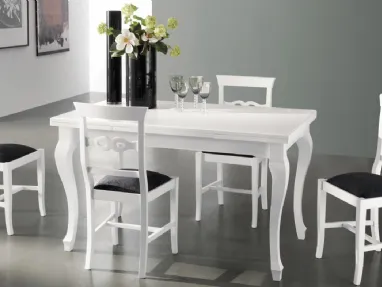 Tavolo classico allungabile in laminato Icaro di Eurosedia