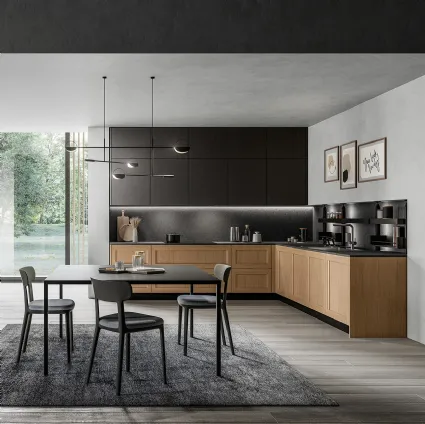 Cucina Moderna Frida 03 angolare di Arredo3