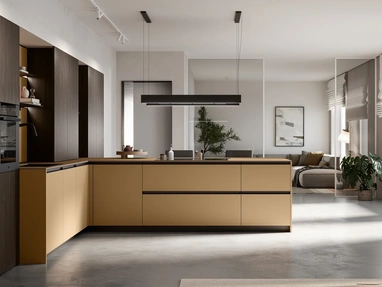 Cucina Moderna con penisola Kalì 10 di Arredo3