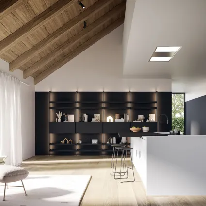 Cucina Moderna Wega 03 con isola di Arredo3