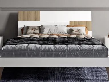 Letto in legno Tag di Imab in offerta outlet