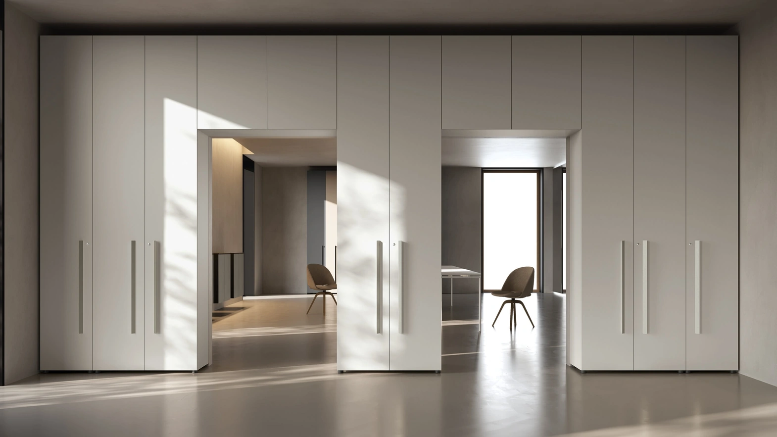 Armadio con vano di passaggio di Colombini Office