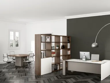 Scrivania Direzionale GO 06 in laccato opaco di Colombini Office