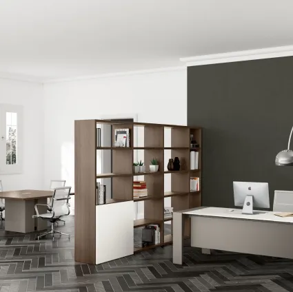 Scrivania Direzionale GO 06 in laccato opaco di Colombini Office