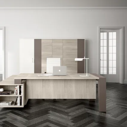 Mobile Ufficio Direzionale in melaminico e laccato opaco GO 02 di Colombini Office