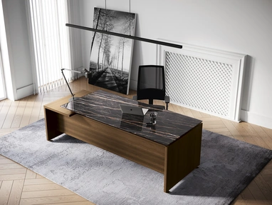 Scrivania Direzionale Go Easy Vetro di Colombini Office