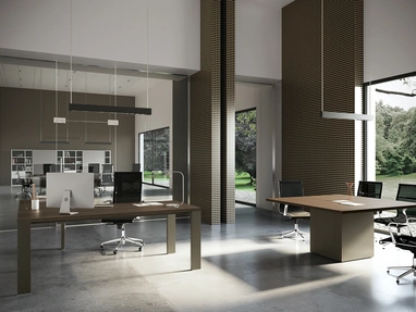 Scrivania Direzionale Go Steel Melaminico di Colombini Office