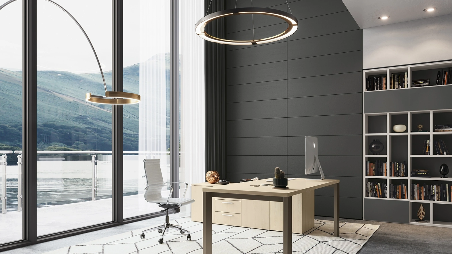 Scrivania Direzionale Go Steel Melaminico di Colombini Office